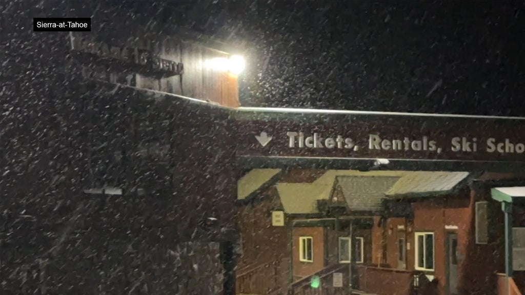 Northern California Sierra sees some early-season snow — CBS Bay Area (KPIX), Hillsborough Sports news