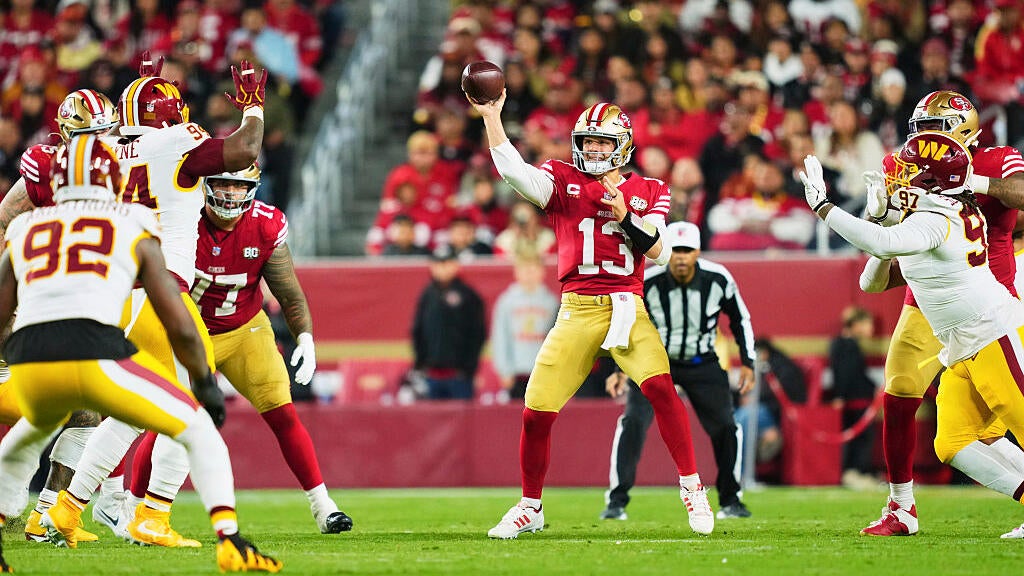 Brock Purdy, 49ers hold on to defeat Commanders, stay undefeated — CBS Bay Area (KPIX), Hillsborough Sports news