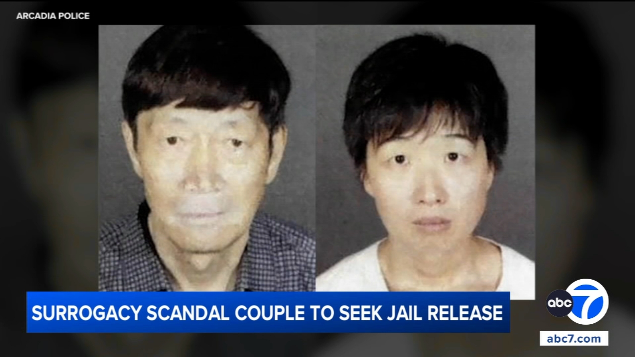 California couple accused in surrogacy scandal to seek release from jail, attorneys say
       — ABC 7 Bay Area, Hillsborough Community news