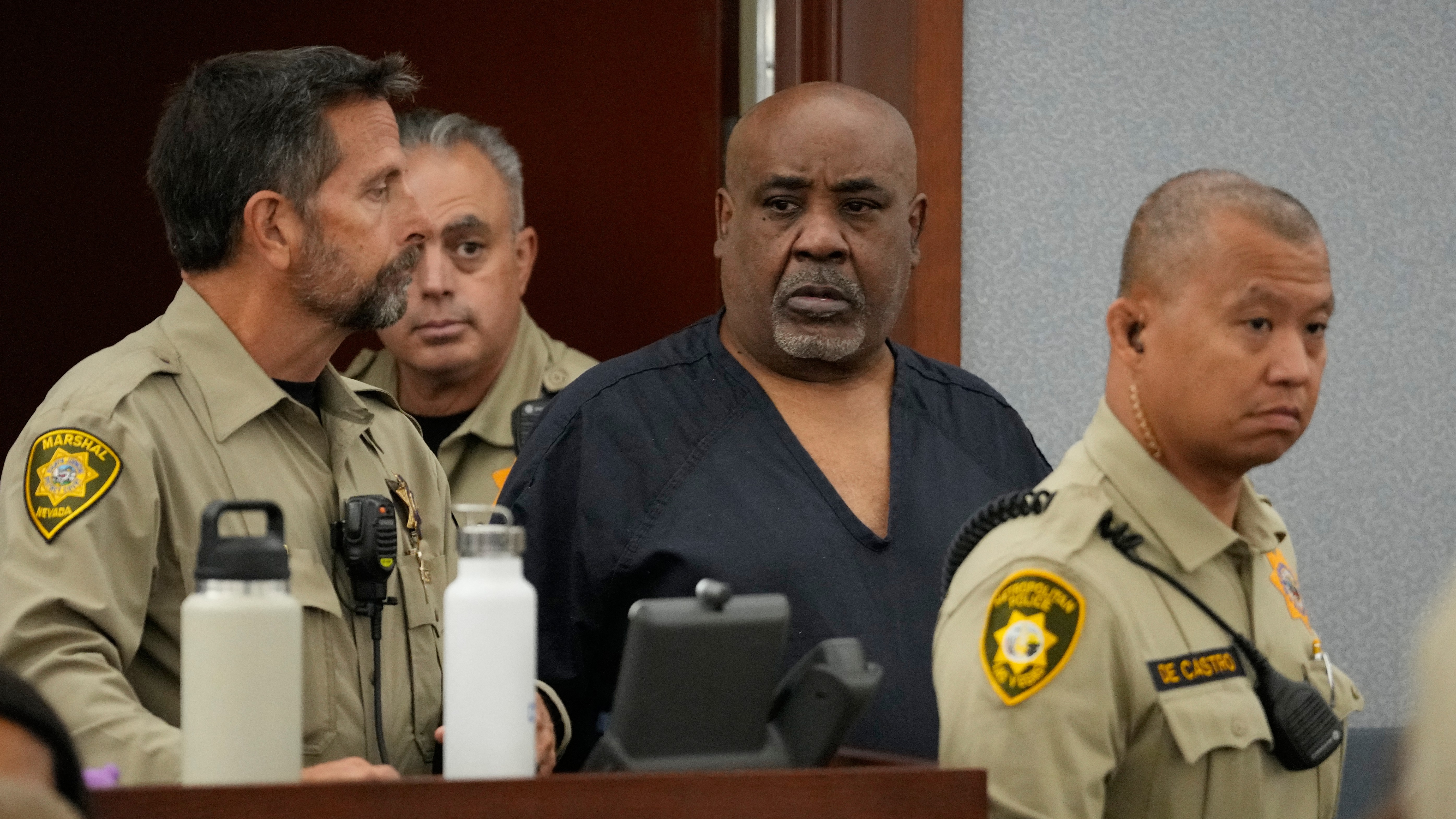 Duane 'Keffe D' Davis  convicted of orchestrating the murder of rap icon Tupac Shakur gets 40 years to life in prison
       — ABC 7 Bay Area, Hillsborough Arts news