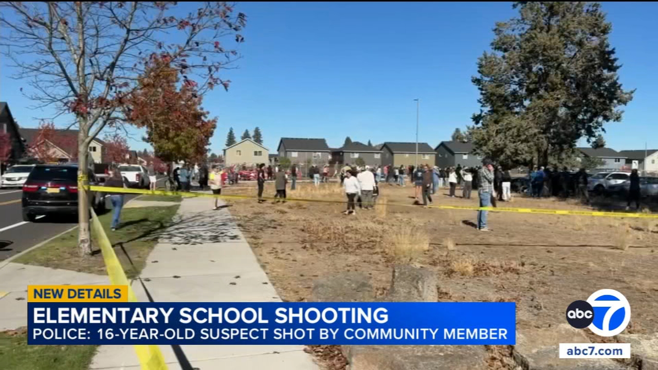 3 children, 1 teacher killed in shooting at Bend, Oregon elementary school; teen shooter also dead: Police
       — ABC 7 Bay Area, Hillsborough Schools news