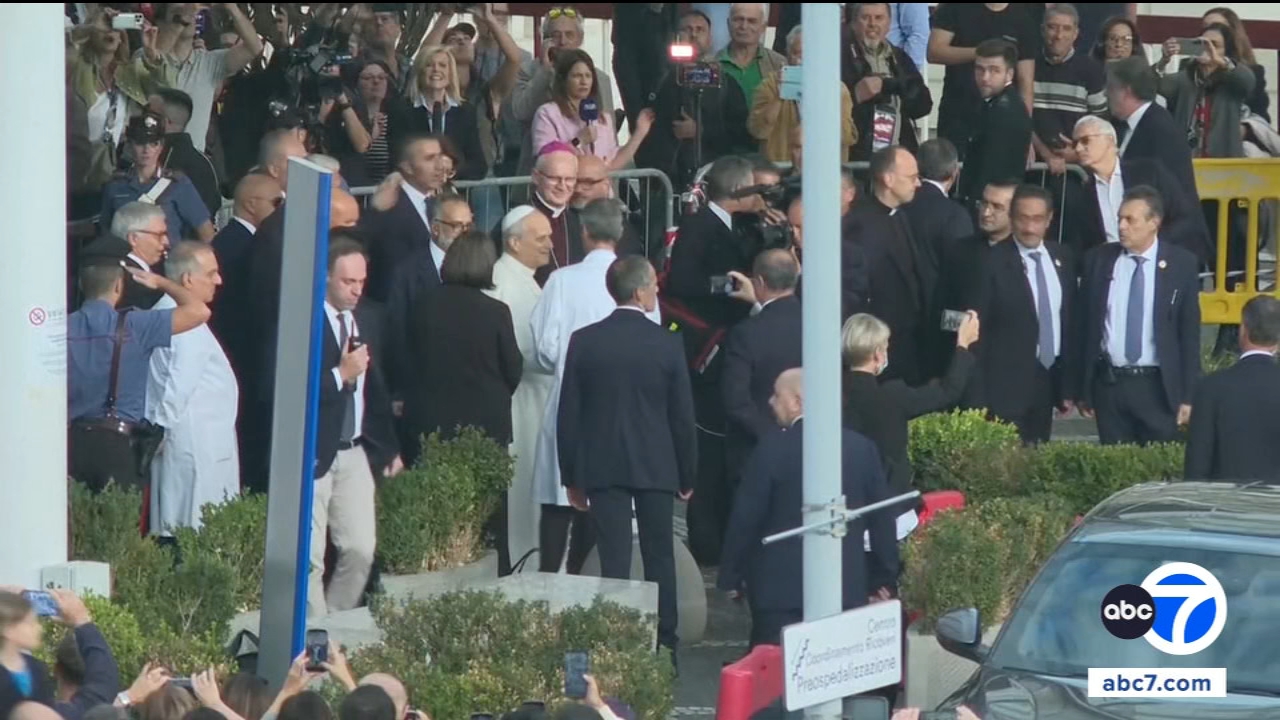 Pope Leo returns to the Vatican 4 days after lung cancer surgery
       — ABC 7 Bay Area, Hillsborough Health news