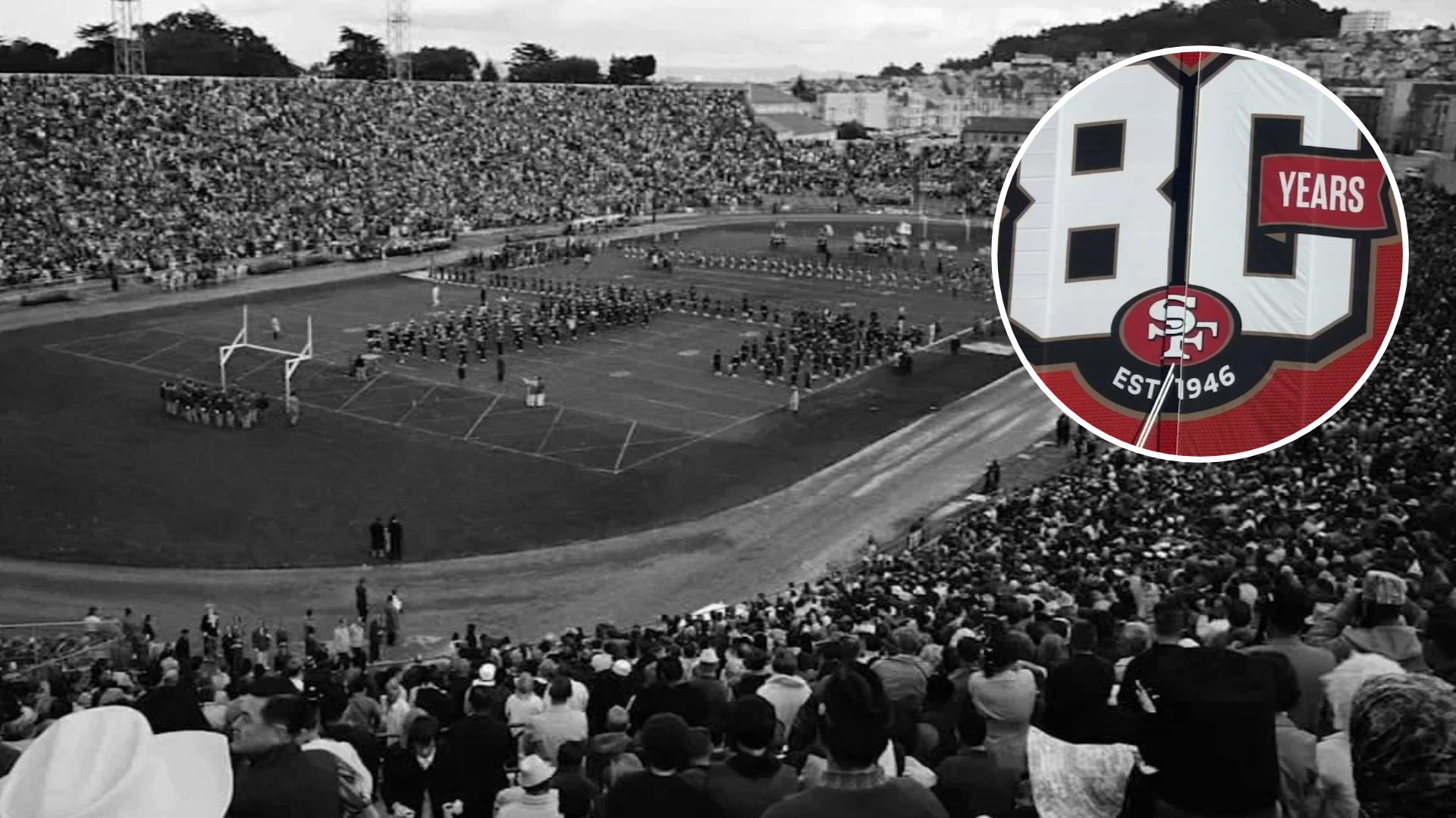 Then and now: A look back at San Francisco 49ers' 80-year history as fans celebrate team's legacy
— ABC 7 Bay Area