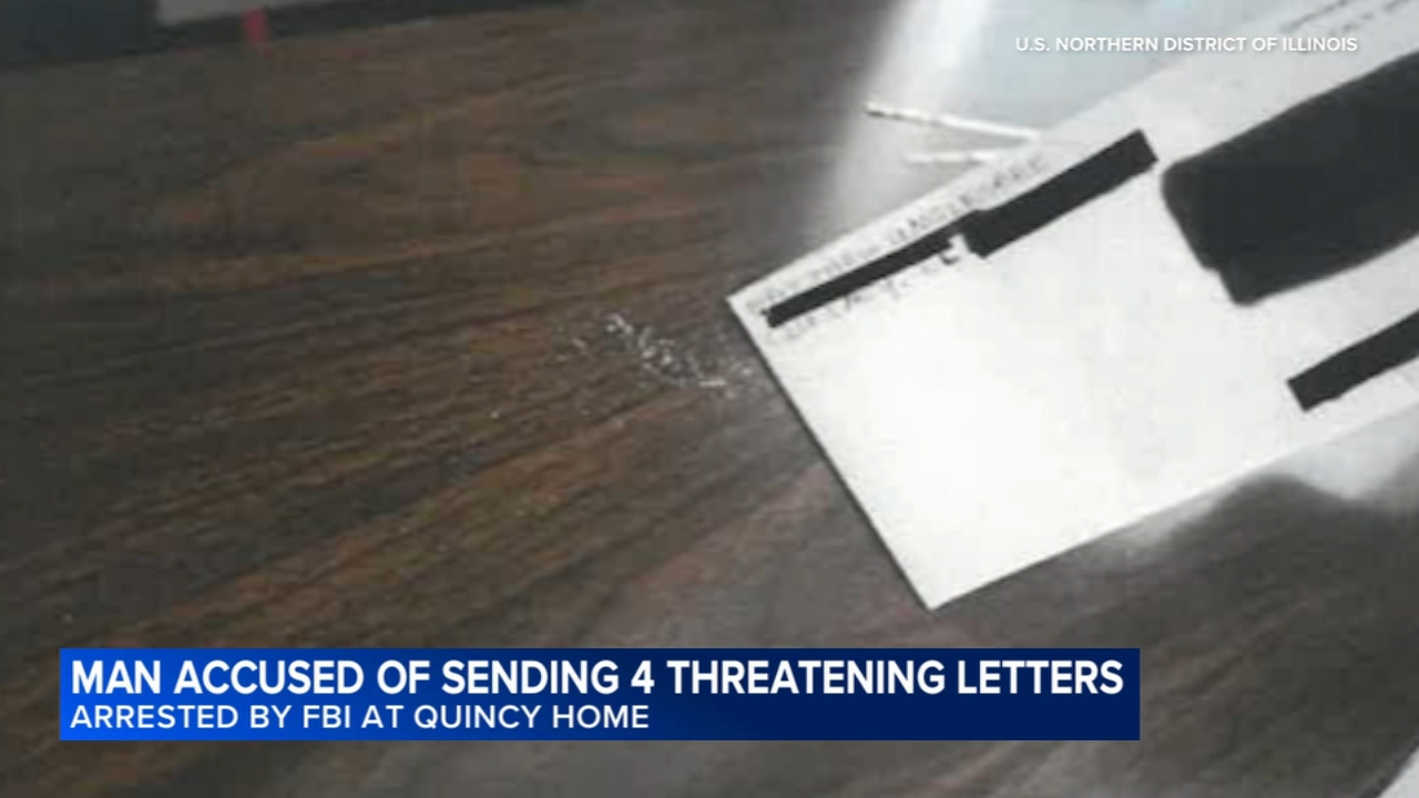 Man who allegedly sent white substance to members of Congress put his address on envelopes: DOJ
       — Hillsborough Community news