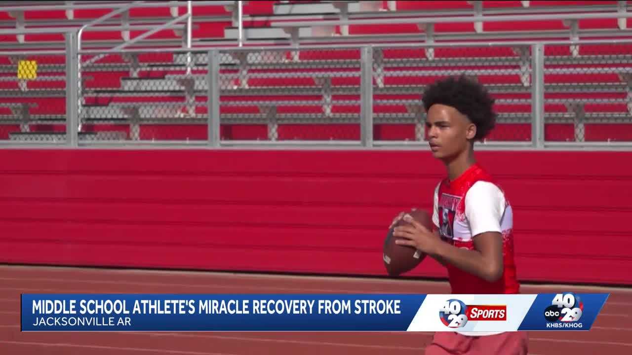 12-year-old football player recovering after spinal cord stroke — WESH 2 Orlando, Hillsborough Sports news