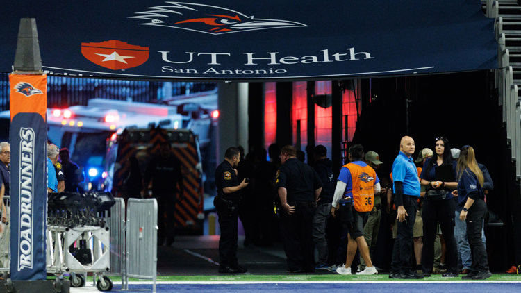 Military member dies after falling while rappelling from Alamodome's ceiling before UTSA vs. Navy game — KENS 5 (San Antonio), Hillsborough Sports news