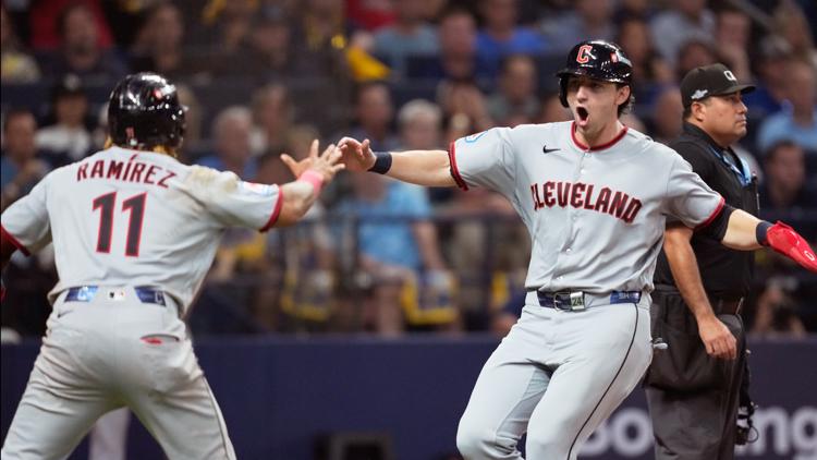 Chase DeLauter and José Ramírez lead the Guardians to a 7-3 win over the Rays in Game 1 of the ALCS — WTSP Sports Tampa Bay, Hillsborough Sports news