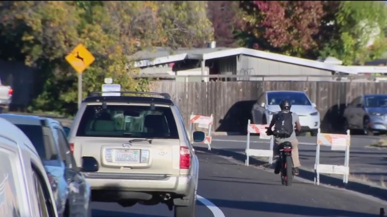 Bicycle lane backlash in San Rafael after parking spots removed  — Hillsborough Community news