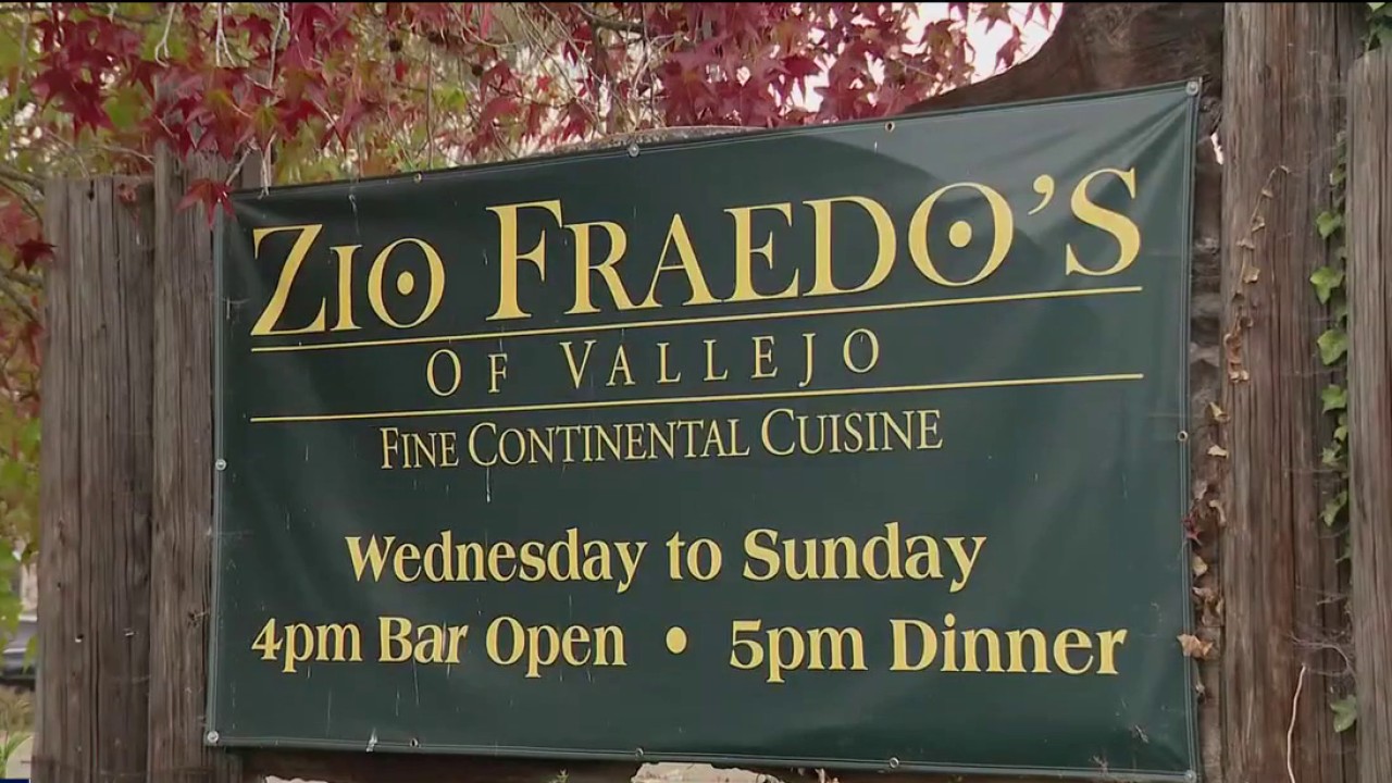 Zio Fraedo’s waterfront restaurant to close Vallejo location after 20 years — KTVU FOX 2 Bay Area, Hillsborough Dining news