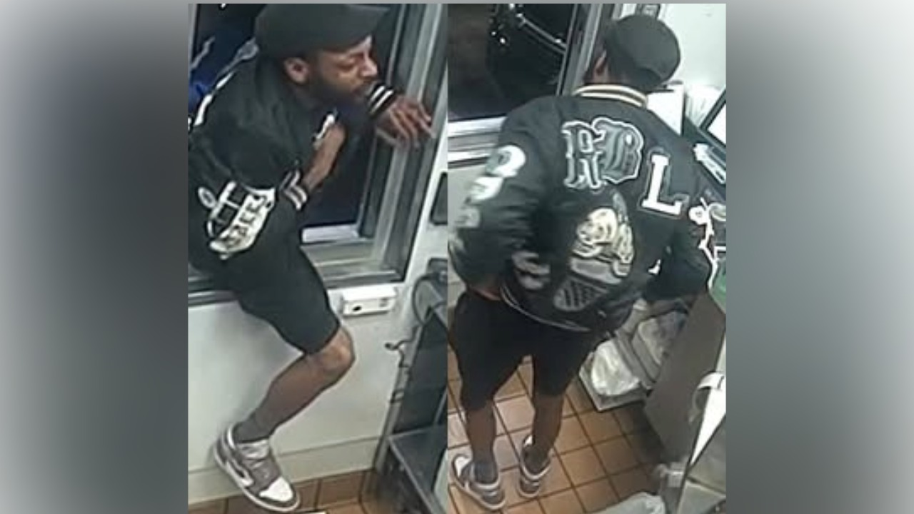 Watch: Fast food robbery suspect climbs through drive-thru window — KTVU FOX 2 Bay Area, Hillsborough Dining news