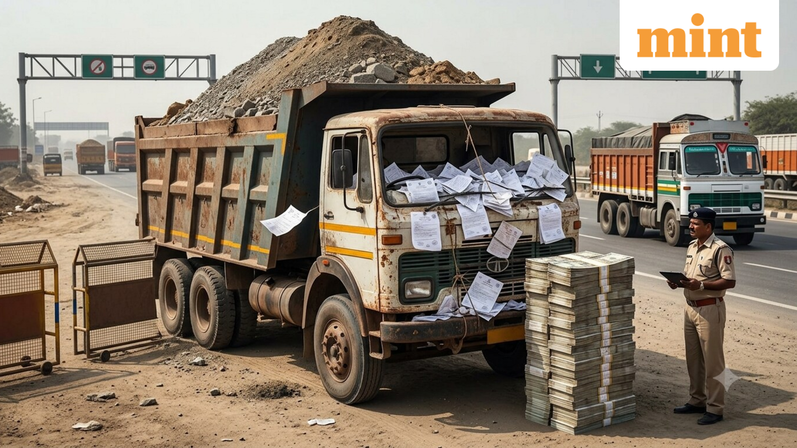 Why running up ₹35 lakh in unpaid challans makes business sense: The perverse unit economics of India’s trucking mafia — Mint India, Hillsborough Business news